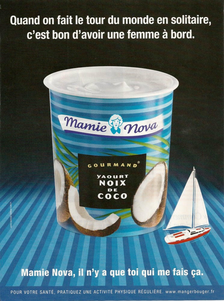 Ambush Marketing de Mamie Nova au Vendée Globe