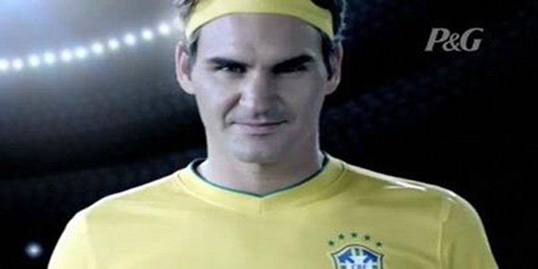 Roger Federer devient brésilien, volleyeur et footballeur