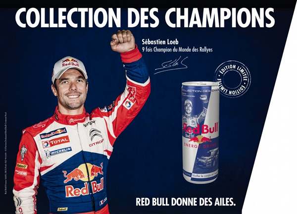 Red Bull : La collection des champions avec Sebastien Loeb