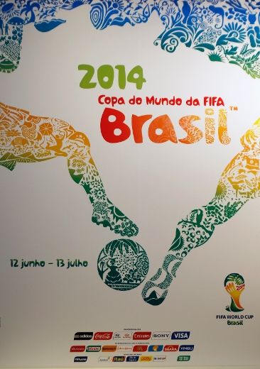 Affiche de la Coupe du Monde 2014