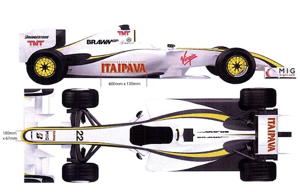Itraipava, sponsor d'une course en 2009 lors du Grand Prix de Formule 1 du Brésil