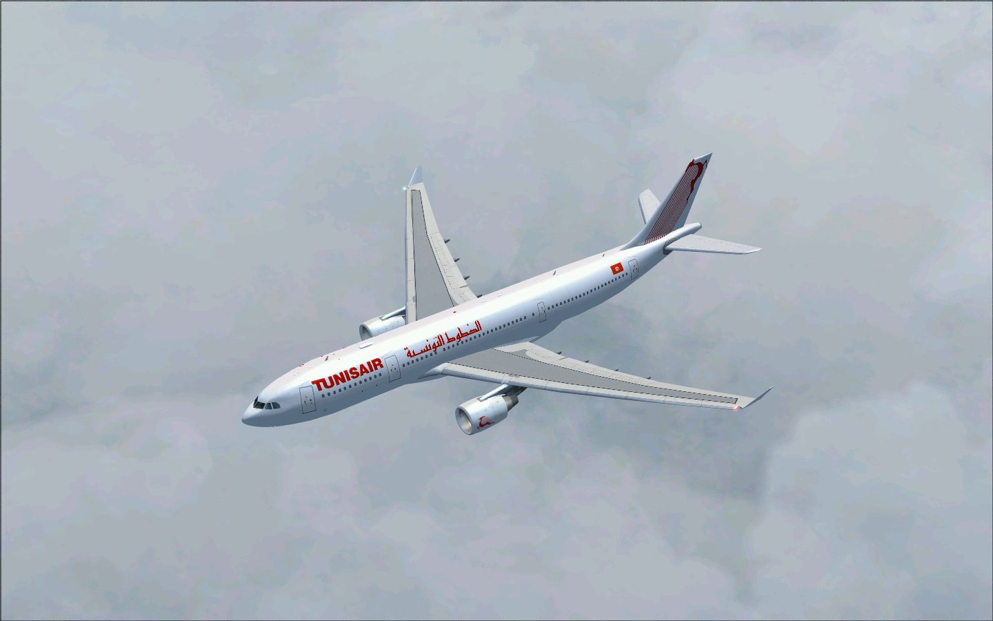 Avion de la compagnie Tunisair