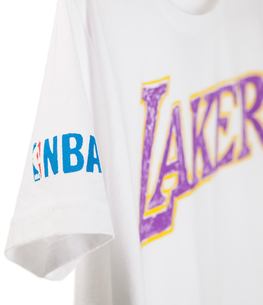 Zoom sur le T-Shirt Zara des Los Angeles Lakers