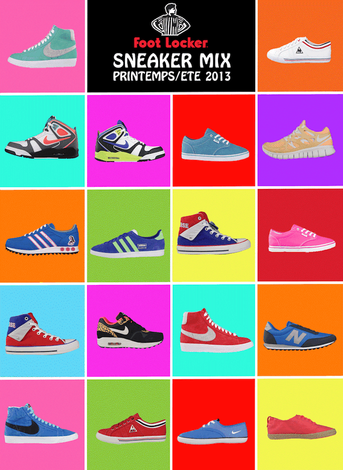 Sneaker Mix 2013 par Foot Locker