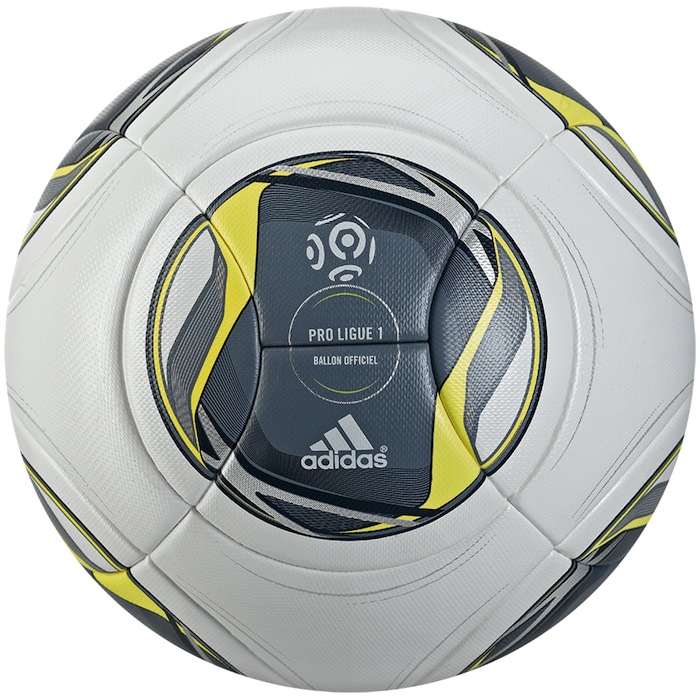 Ballon adidas de la Ligue 1 saison 2013-2014 vu du dessus