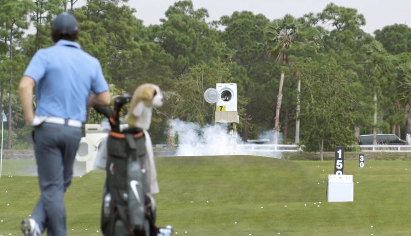European Tour : Rory McIlroy affronte Jeff le robot au golf