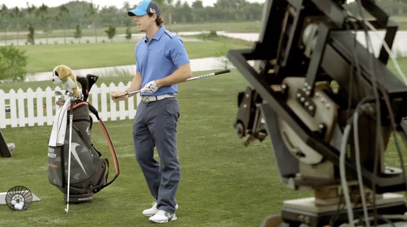 European Tour : Rory McIlroy affronte Jeff le robot au golf