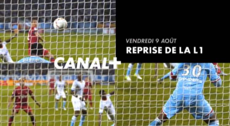 Nouvelle bande annonce de Canal+ pour la reprise de la Ligue 1