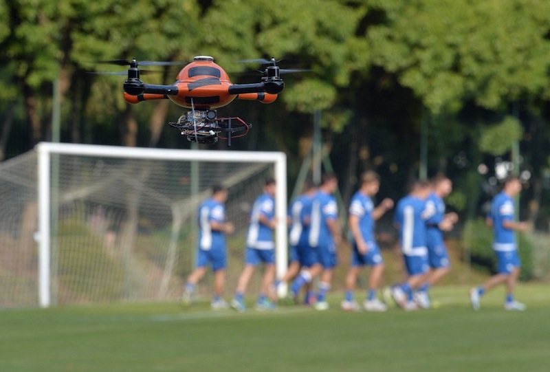 La Sampdoria utilisera un drone pour analyser les entrainements