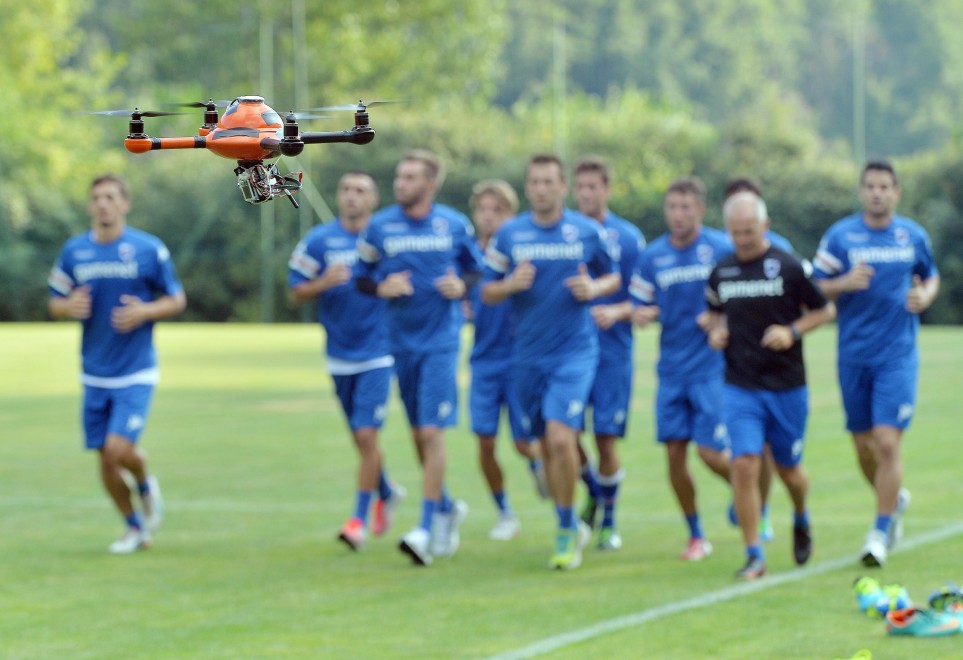 La Sampdoria utilisera un drone pour analyser les entrainements