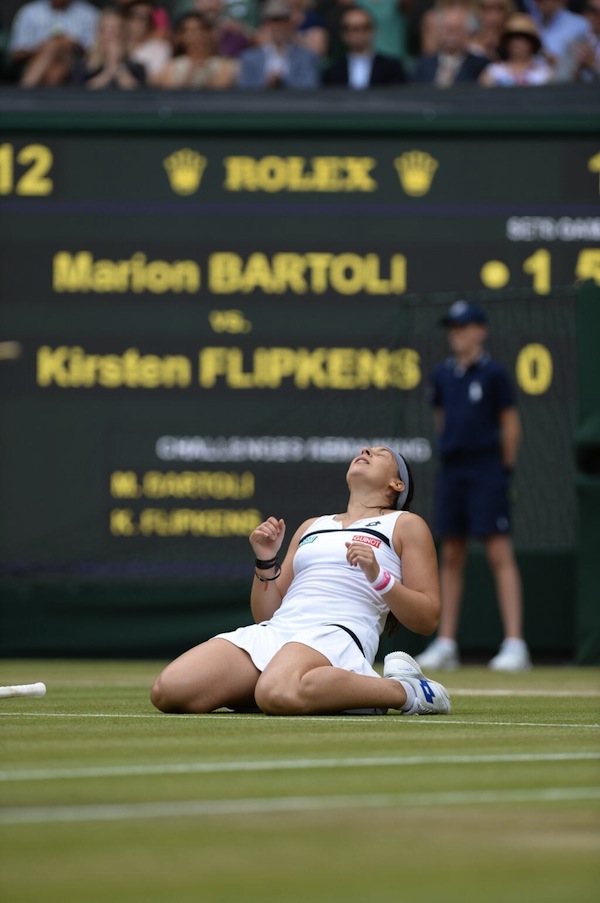 Marion Bartoli en finale de Wimbledon : les réactions sur Twitter