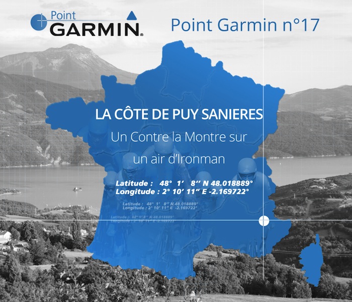 Point Garmin n°17 : La côte de Puy Sanières