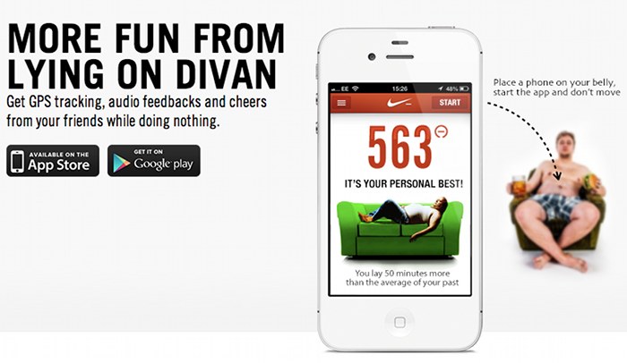 Nike Minus, la première application qui récompense votre inactivité