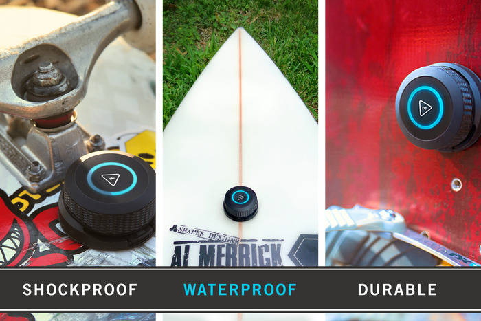 trace est waterproof, shockproof et durable