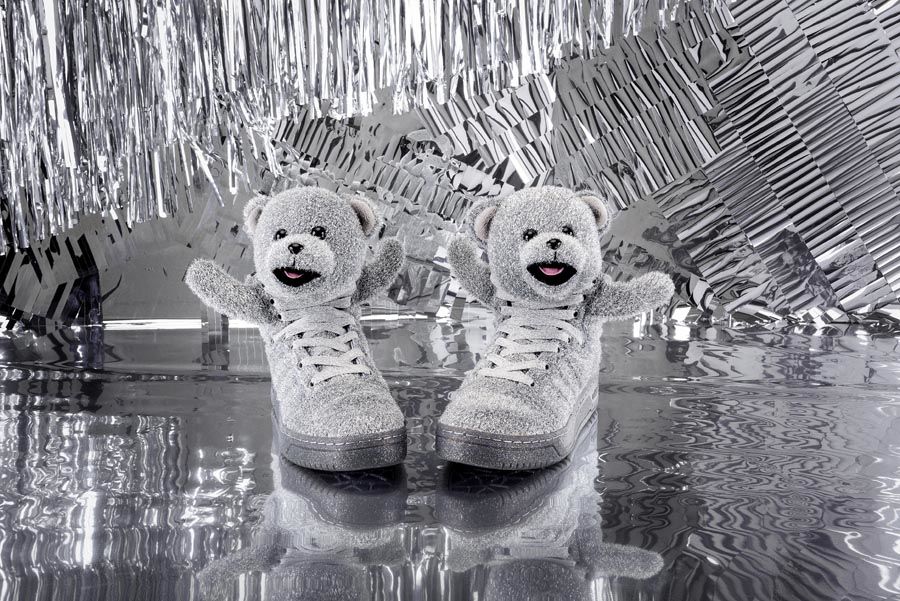 Adidas Holidays Bears Silver by Adidas x Jeremy Scott