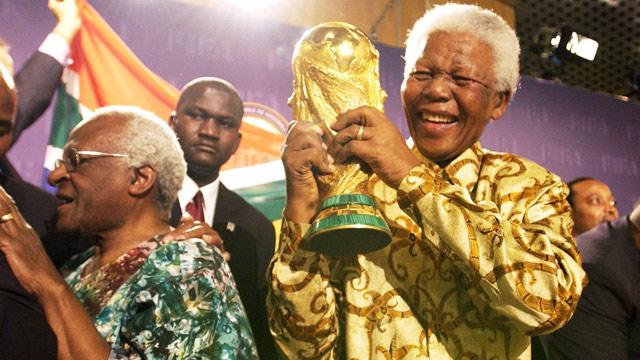 Nelson Mandela Sports Day launched by South Africa sports stars - video