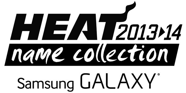 Name collection by Miami Heat and Samsung galaxy
