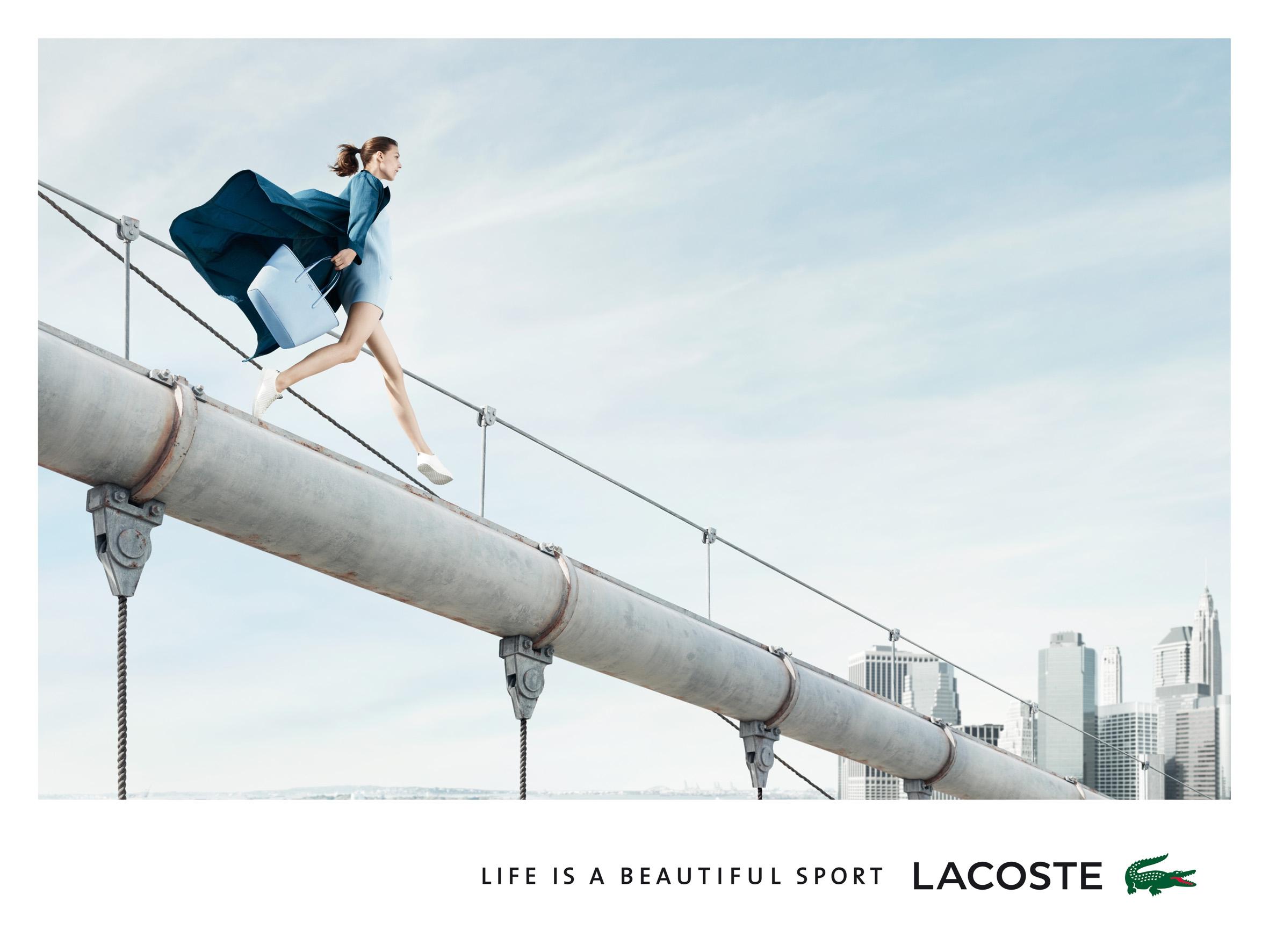 Life is a beautiful sport - Lacoste 