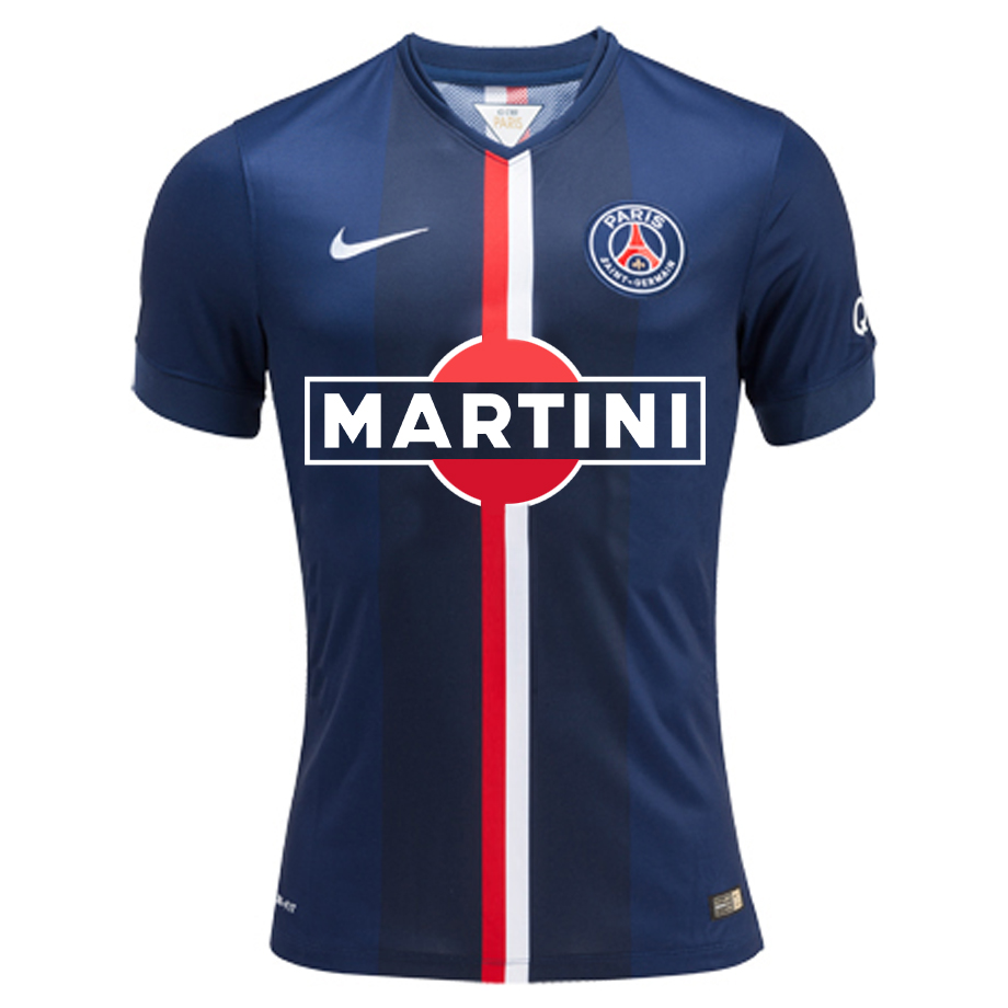 Maillot du PSG sponsorisé par Martini