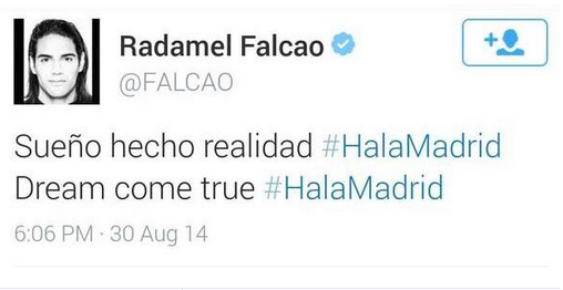 tweet-falcao-transfert-real-madrid