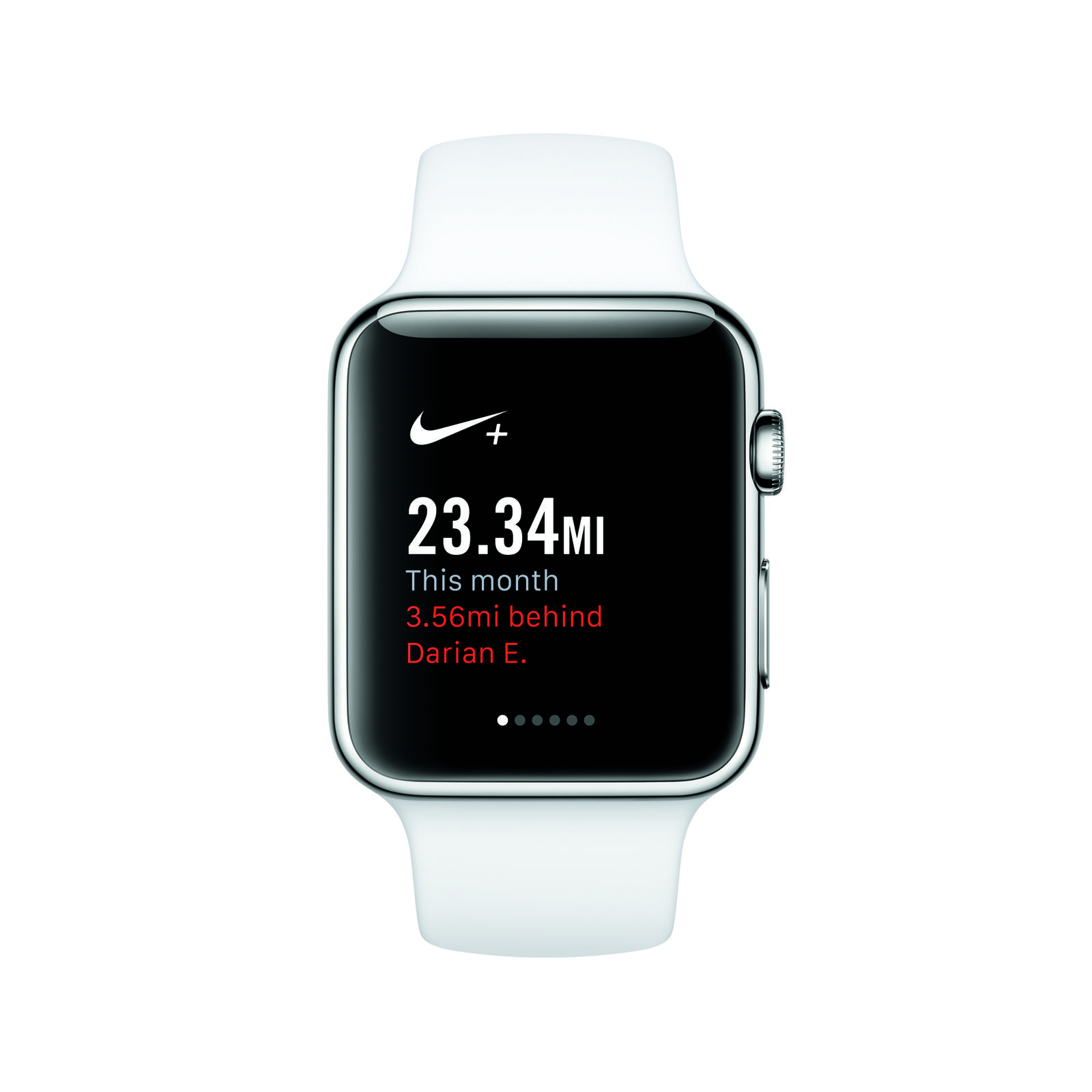 L'application Nike+ Running sur la montre connectée Apple Watch