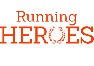 logo startup running heroes