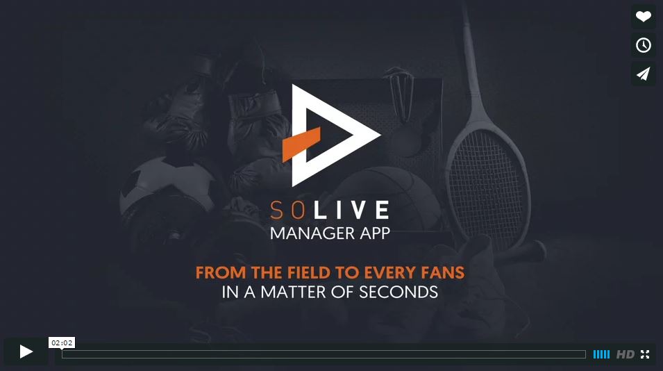 Vidéo Solive manager App