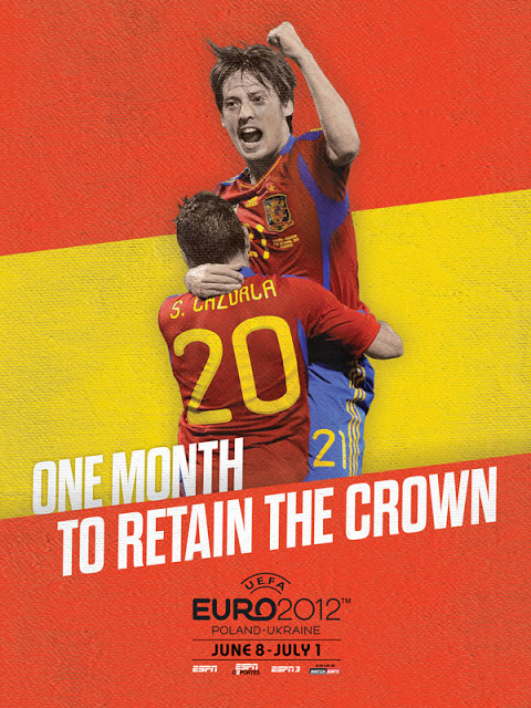 ESPN fête l'Euro 2012 en poster - Espagne