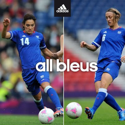 Adidas - les footballeuses All Bleus en demi-finale