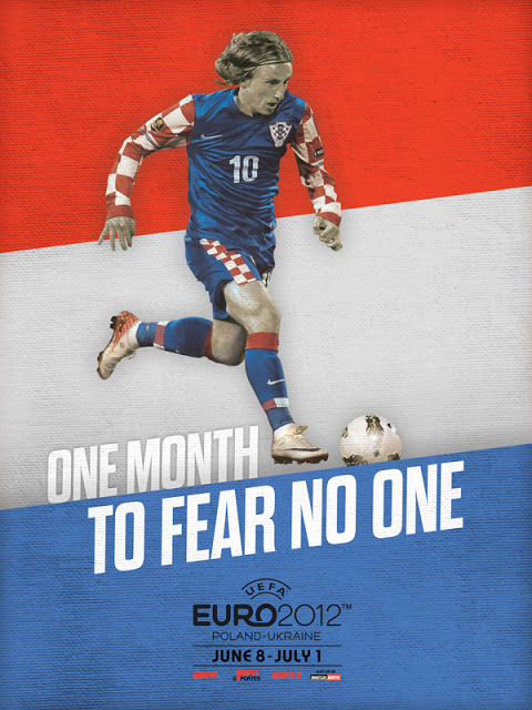 ESPN fête l'Euro 2012 en poster - Croatie