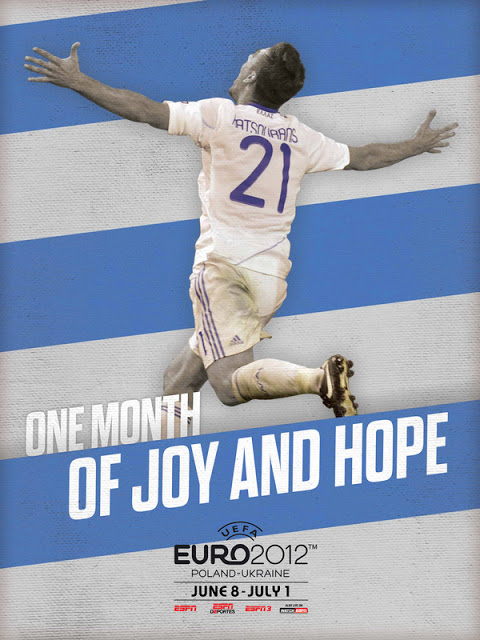ESPN fête l'Euro 2012 en poster - Grèce