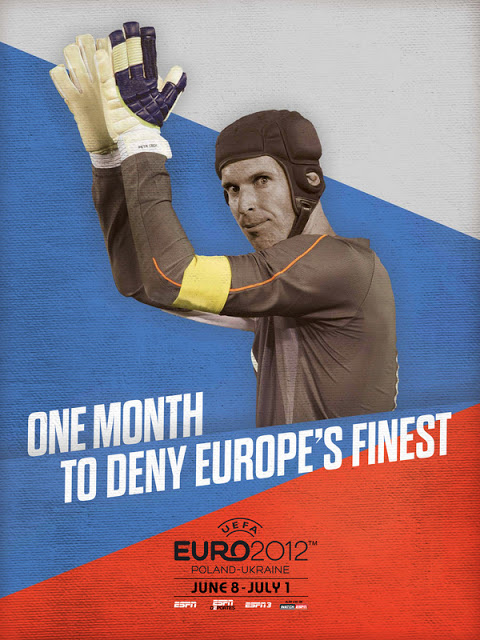 ESPN fête l'Euro 2012 en poster - République Tchèque
