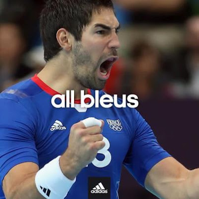 Adidas - Nikola Karabatic et les handballeurs sont all bleus