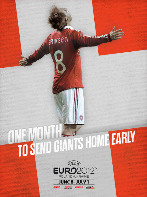ESPN fête l'Euro 2012 en poster - Danemark