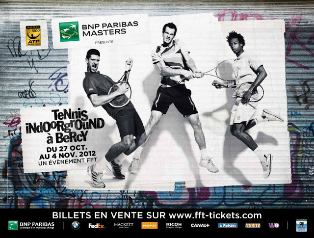 BNP Paribas Masters - Novak Djokovic - Andy Murray - Gael Monfils