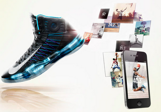 La Nike+ HyperDunk, la chaussure hyper connectée