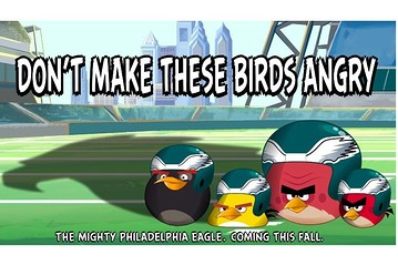 Angry Birds partenaire des Eagles