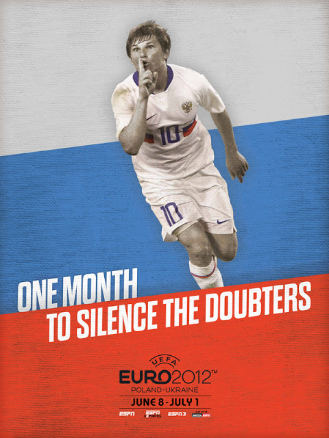 ESPN fête l'Euro 2012 en poster - Russie