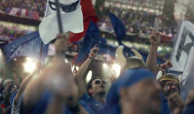 Supporters français en finale de l'Euro 2012 - My time is now