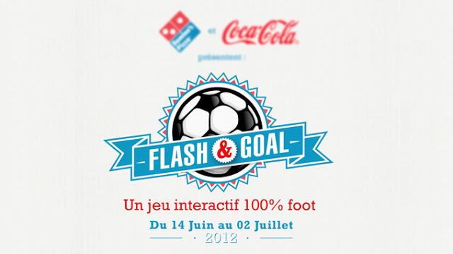 Coca-Cola et Domino's Pizza lancent FlashnGoal