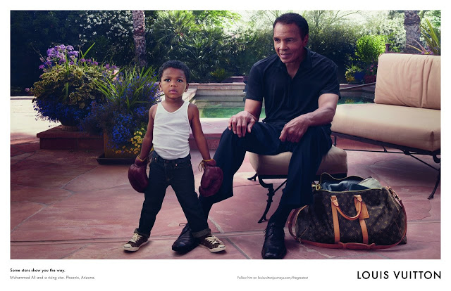 Mohamed Ali égérie de Louis Vuitton