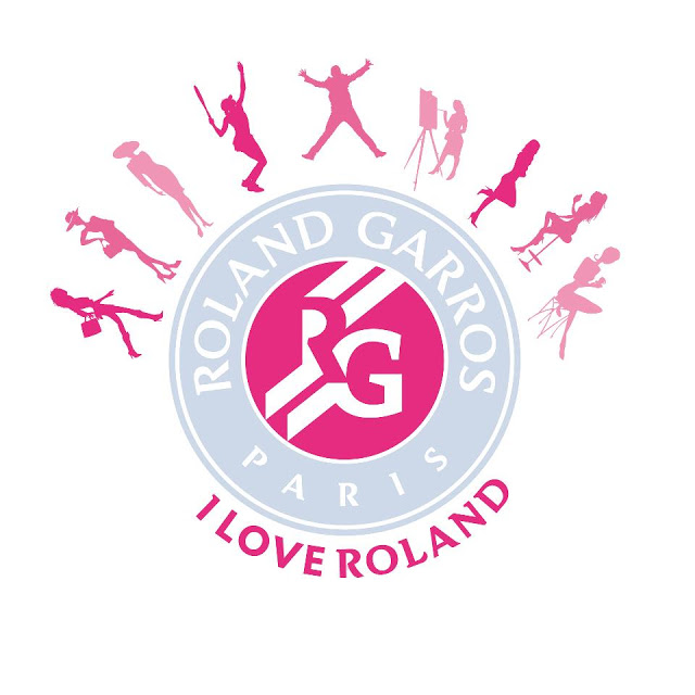La terre battue devient rose à Roland-Garros