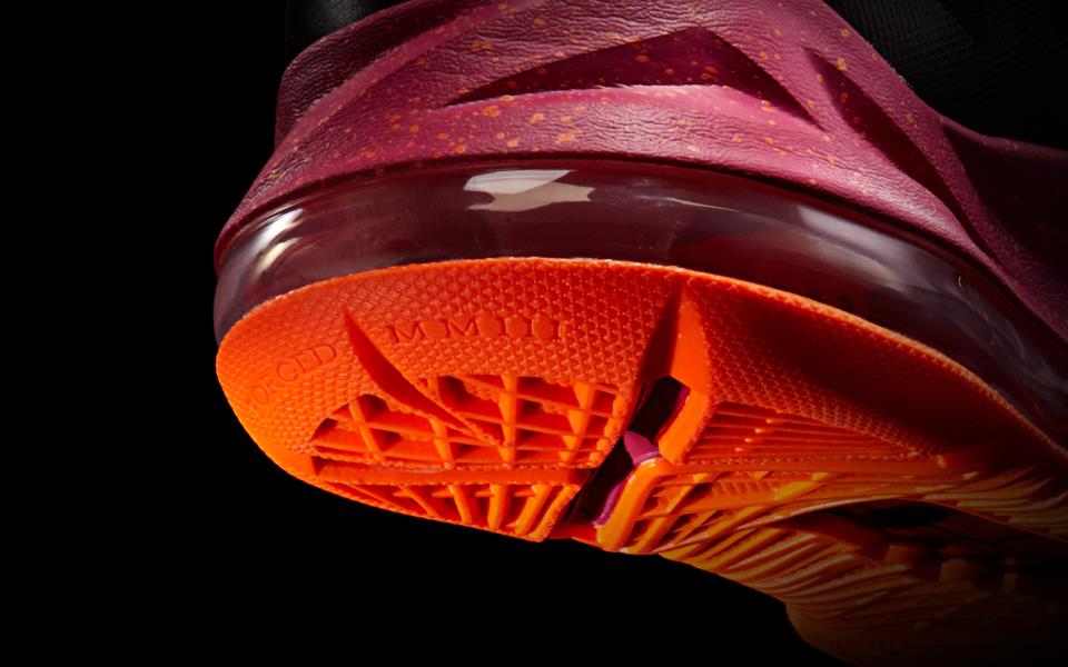 Nike LeBron X Fireberry Away - Nike Zoom