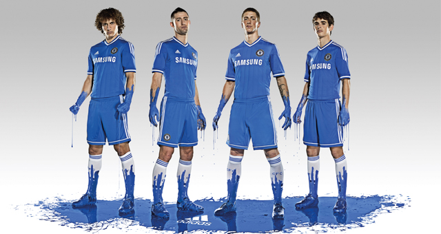 Chelsea et adidas présentent le nouveau maillot 2013-2014
