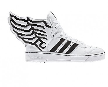 Adidas Wings 2 Pixel by Jeremy Scott : la chaussure pour les geeks
