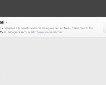 Lionel Messi lance son compte officiel Instagram