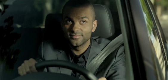 tony parker conduit le nouveau suv renault koleos