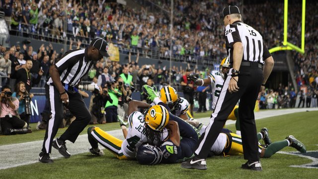 touchdown contestable en NFL