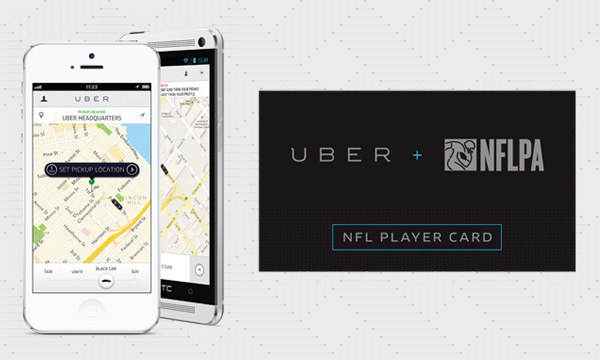 uber au service des joueurs de football américain