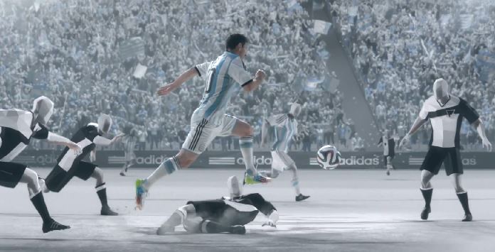 Publicité: Lionel Messi en route pour la Coupe du Monde avec Adidas!